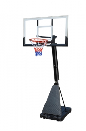 Мобильная баскетбольная стойка Royal Fitness 54&quot;, стекло, арт. S027 оптом, фото 1