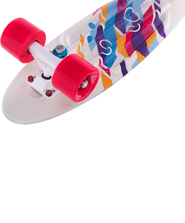 Круизер пластиковый Mellow, 22&#039;&#039;x6&#039;&#039;, ABEC-9 оптом, фото 3