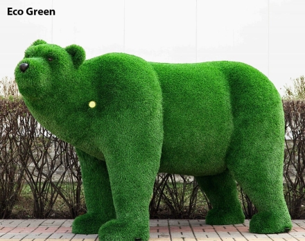 Топиари медведь Бачо - газон Eco Green оптом, фото 8