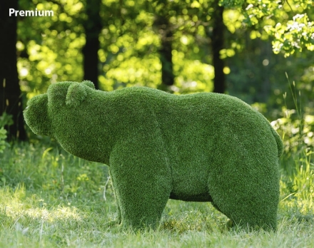 Топиари медведь Бачо - газон Eco Green оптом, фото 9