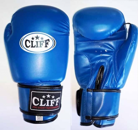 Перчатки бокс CLUB (FLEX)  4 oz синие оптом, фото 1
