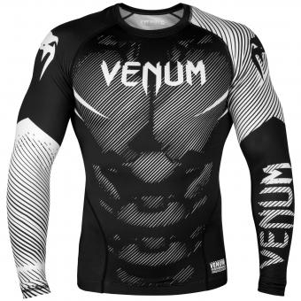 Рашгард Venum NoGi 2.0 Black/White L/S оптом, фото 1