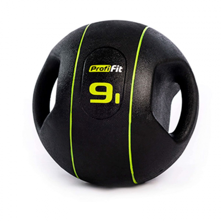 Медицинбол PROFI-FIT, с хватами  9 кг оптом, фото 1