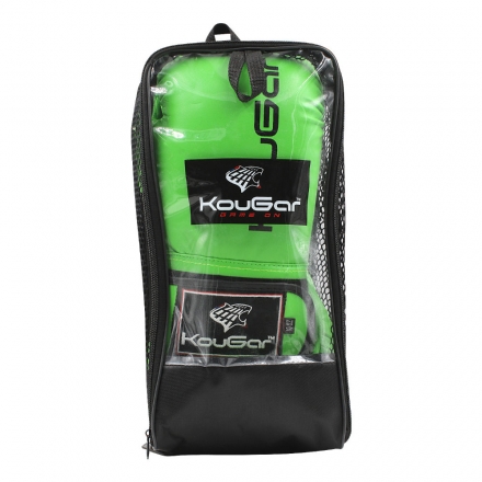 Перчатки боксерские KouGar KO500-14, 14oz, зеленый оптом, фото 6