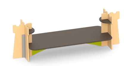 Скамейка Romana 057.55.00 двусторонняя для улицы оптом, фото 2