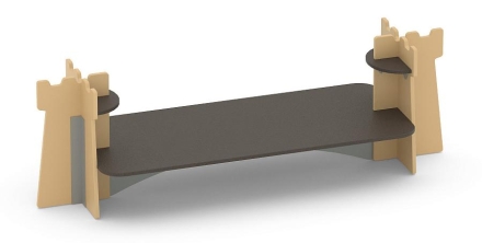 Скамейка Romana 057.55.00 двусторонняя для улицы оптом, фото 1