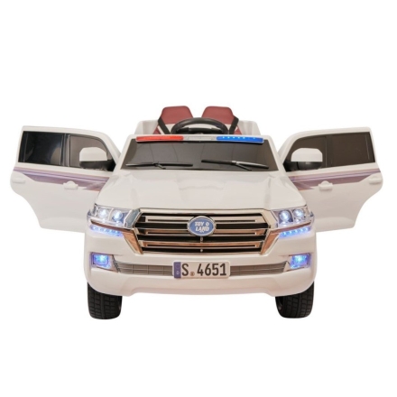 Электромобиль Land Cruiser Police YBH 4651 4WD белый оптом, фото 2
