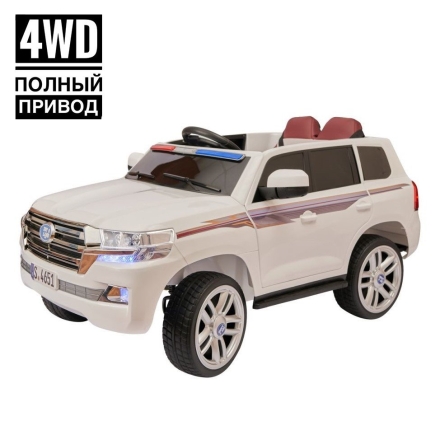Электромобиль Land Cruiser Police YBH 4651 4WD белый оптом, фото 1
