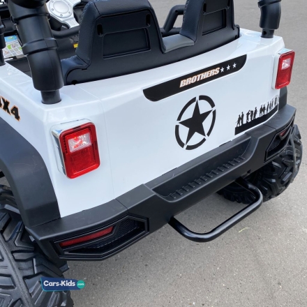 Электромобиль Jeep Wrangler JC666 черный оптом, фото 5