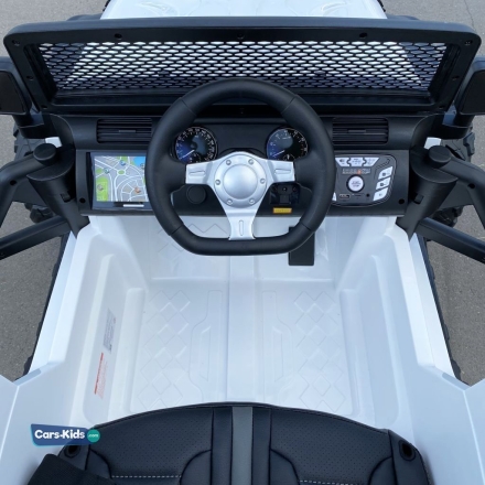 Электромобиль Jeep Wrangler JC666 черный оптом, фото 4