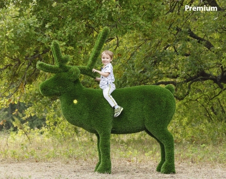 Топиари олень Норди I - газон Deluxe оптом, фото 3