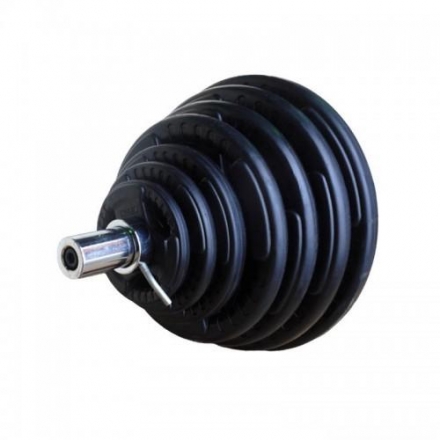 Диск обрезиненный ZSO черный &quot;3 HANDLE&quot; D-51, 20 кг оптом, фото 3