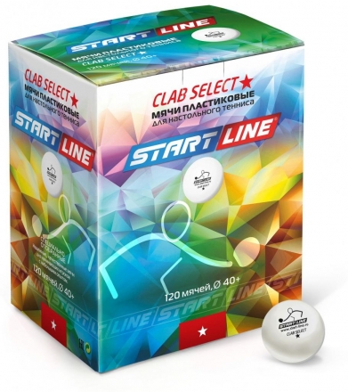 Мячи Start line Club Select 1* (120 мячей в упаковке) оптом, фото 1