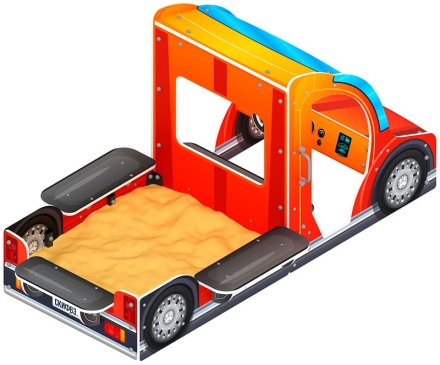 Песочница Грузовичок ИО 5.03.03-10 оптом, фото 3