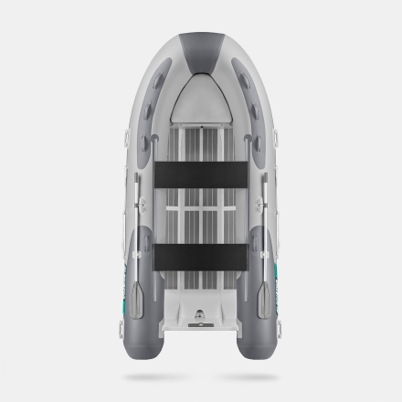 Gladiator RIB 380 AL Светло-темносерый моторная лодка ПВХ Жесткое дно (морской алюминий), киль оптом, фото 3