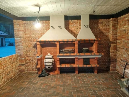 Печь Аристократ 832 Радиальный кирпич красный с коричневым оптом, фото 4