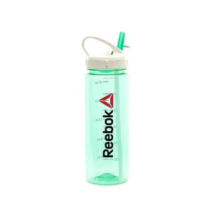 Бутылка для воды  Reebok 0,65 Green Wordmark RABT-P65GNWORD оптом, фото 1