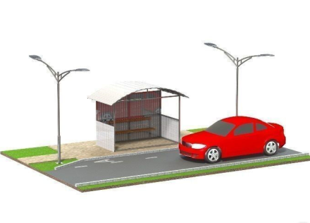 АП-09 Остановочный павильон оптом, фото 1