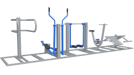 Комплекс с тренажерами YTR3K оптом, фото 3