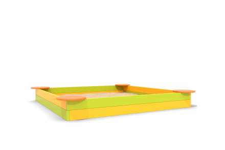 Песочница Опушка 2200х2200мм для детской площадки оптом, фото 2