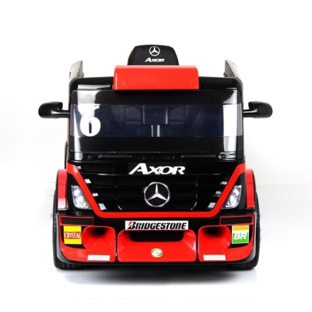 Электромобиль Mercedes-Benz Axor F Race с прицепом красный оптом, фото 3