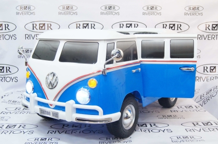Электромобиль Автобус х444хх Volkswagen (ЛИЦЕНЗИЯ) Двухместный X444XX оптом, фото 6