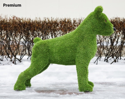Топиари собака Баскервиль - газон Premium оптом, фото 2