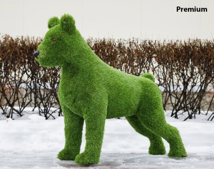 Топиари собака Баскервиль - газон Premium оптом, фото 1