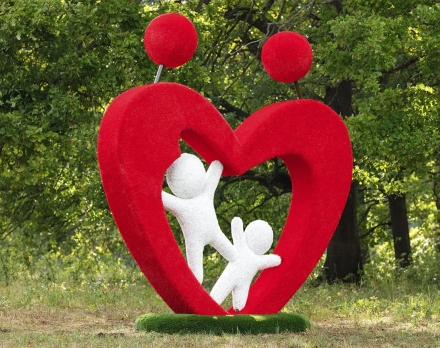 Топиари стела Семья - газон Deluxe+Eco оптом, фото 2