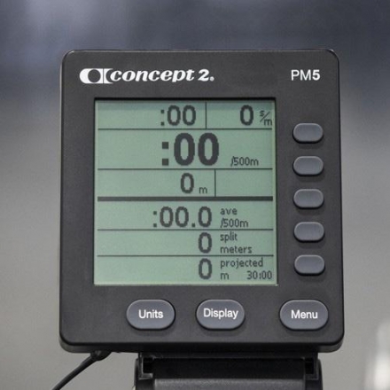 Гребной тренажер Concept2 D PM5, цвет: черный оптом, фото 7