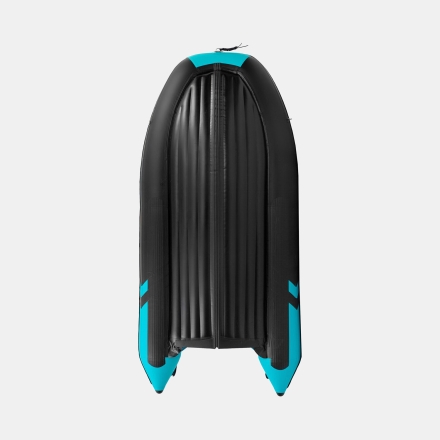 GLADIATOR E 380 PRO AIR Черно-бирюзовый моторная лодка ПВХ НДНД оптом, фото 3
