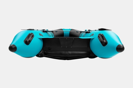 GLADIATOR E 380 PRO AIR Черно-бирюзовый моторная лодка ПВХ НДНД оптом, фото 7