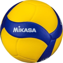 Мяч волейбольный профессиональный "MIKASA V200W", р. 5, оф. мяч FIVB и оф. мяч Кубка Мира 2019, желто-синий
