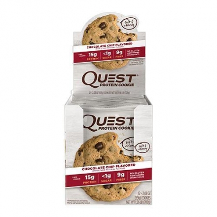 Печенье Quest Cookie Chocolate Chip Cookie (12 шт) оптом, фото 1