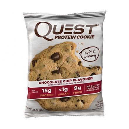 Печенье Quest Cookie Chocolate Chip Cookie (12 шт) оптом, фото 2