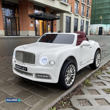 Детский электромобиль Bentley Mulsanne JE1006 белый оптом, фото 1