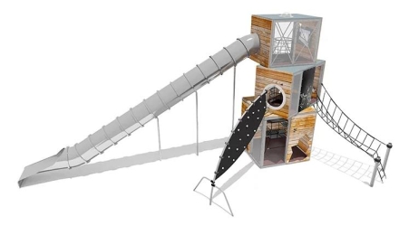 Игровой комплекс Эко Кубус VST 4503 для детской площадки оптом, фото 1