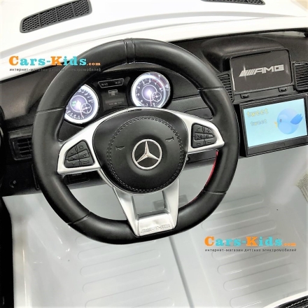 Электромобиль Mercedes-Benz GLS 63 AMG 4WD MP4 белый оптом, фото 8