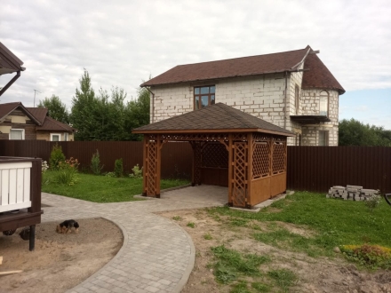 Квадратная беседка Пион оптом, фото 3