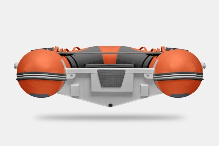 Gladiator RIB 380 AL Оранжево-темносерый моторная лодка ПВХ Жесткое дно (морской алюминий), киль оптом, фото 6