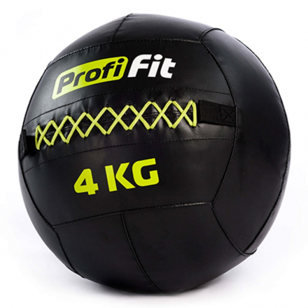 Медицинбол набивной (Wallball) PROFI-FIT, 4 кг оптом, фото 1