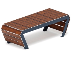 Скамья Элементарно-6 (темный дуб), фото 1