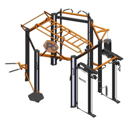 Профессиональный комплекс для групповых, функциональных, кросфит и workout тренировок Inotec Р6 TOP оптом, фото 3