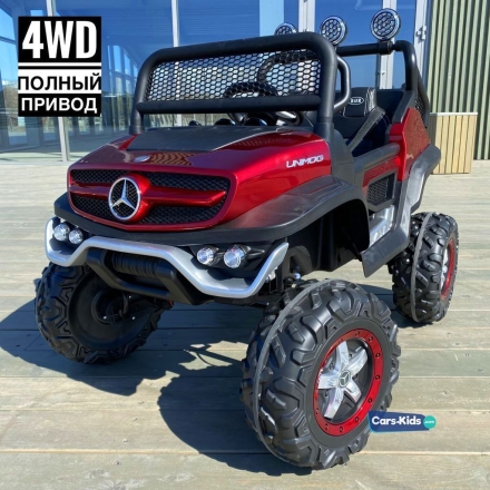 Электромобиль Mercedes-Benz Unimog Concept Mini 4WD красный оптом, фото 1