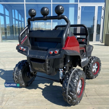 Электромобиль Mercedes-Benz Unimog Concept Mini 4WD красный оптом, фото 9