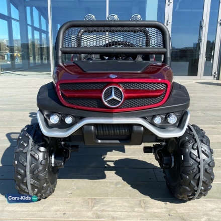 Электромобиль Mercedes-Benz Unimog Concept Mini 4WD красный оптом, фото 12