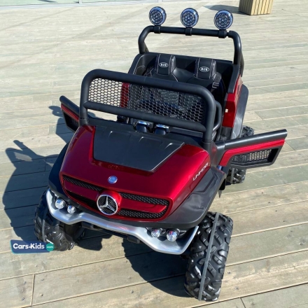 Электромобиль Mercedes-Benz Unimog Concept Mini 4WD красный оптом, фото 4