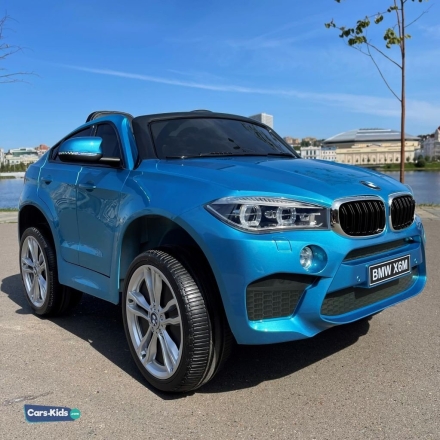 Электромобиль BMW X6M Mini JJ2199 синий оптом, фото 1