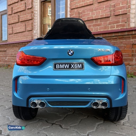 Электромобиль BMW X6M Mini JJ2199 синий оптом, фото 3