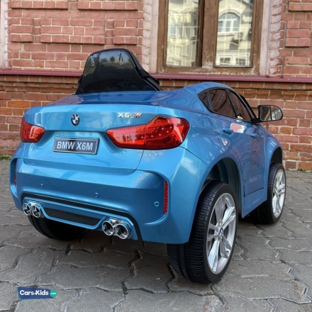 Электромобиль BMW X6M Mini JJ2199 синий оптом, фото 2